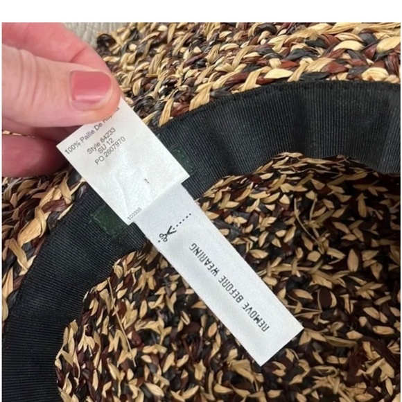 JCREW Raffia straw hat - Picture 2 of 4